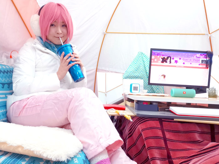 【動画あり】自作の室内テントを設置☆中はこんな風になっているよ