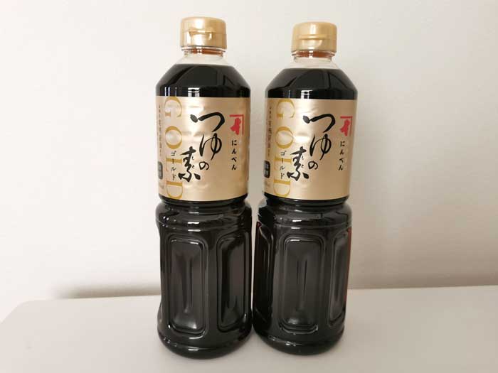 にんべん つゆの素ゴールド 1L×2本