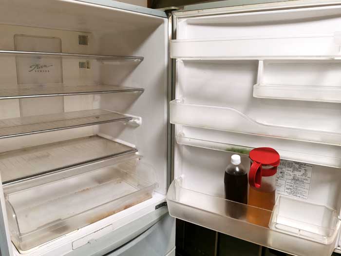 28年前に購入した冷蔵庫MR-J45R