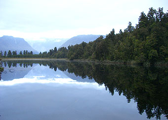 マセソン湖～フォックス氷河～ハーストでトレッキング～ワナカ