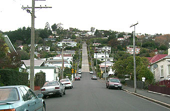 風が強すぎ　オタゴペニンシュラ一周～ダニーデンの世界一の坂