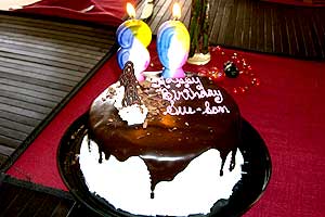 バースデーケーキ