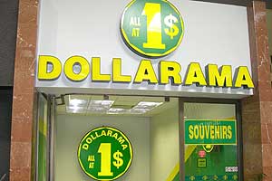 １ドルショップ