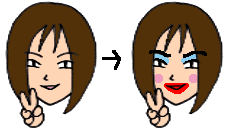 フルメイク